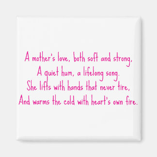 Liebe einer Mutter Magnet