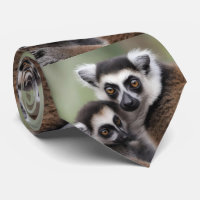 **"Liebe einer Mutter: Mama und Baby Lemur Cuddlin
