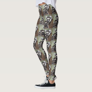 **"Liebe einer Mutter: Mama und Baby Lemur Cuddlin Leggings