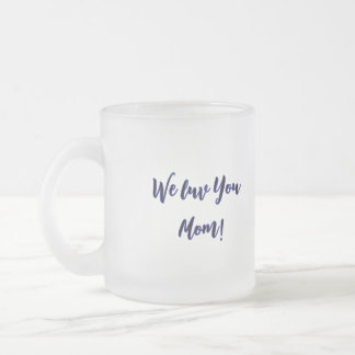 Liebe einer Mutter Mattglastasse