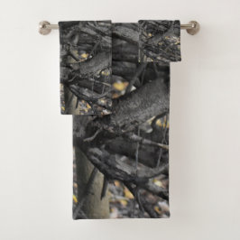 Liebe eines gefallenen Baumes Badhandtuch Set