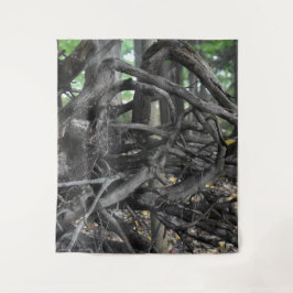 Liebe eines gefallenen Baumes Wandteppich