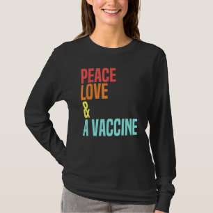 Liebe eines Impfstoffs Sensibilisierung für die Im T-Shirt