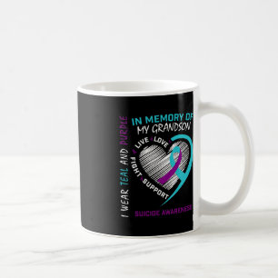 Liebe eines in Erinnerung an das Selbstmordbewusst Kaffeetasse