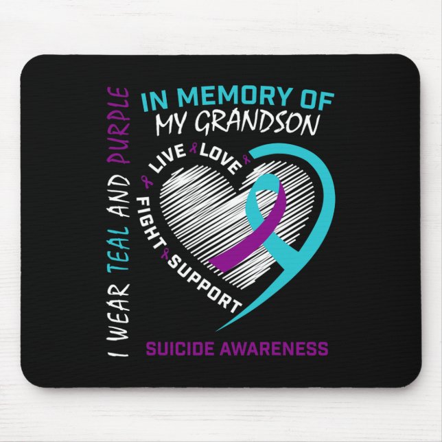 Liebe eines in Erinnerung an das Selbstmordbewusst Mousepad (Vorne)