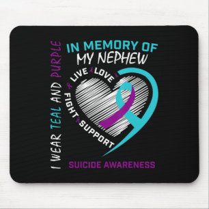 Liebe eines in Erinnerung an Nephew Selbstmordgeda Mousepad