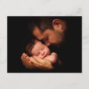 Liebe eines Vaters Postkarte