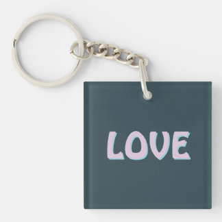 LIEBE EINFACHES GESCHENK FRAU FREUNDIN FREUND SCHLÜSSELANHÄNGER
