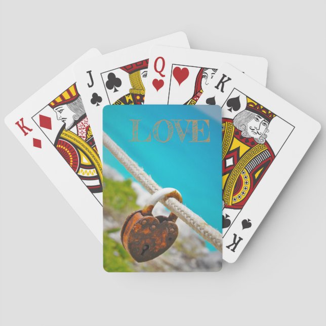 Liebe eingeschlossen! spielkarten (Rückseite)