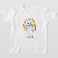 Liebe Einhorn Regenbogen
