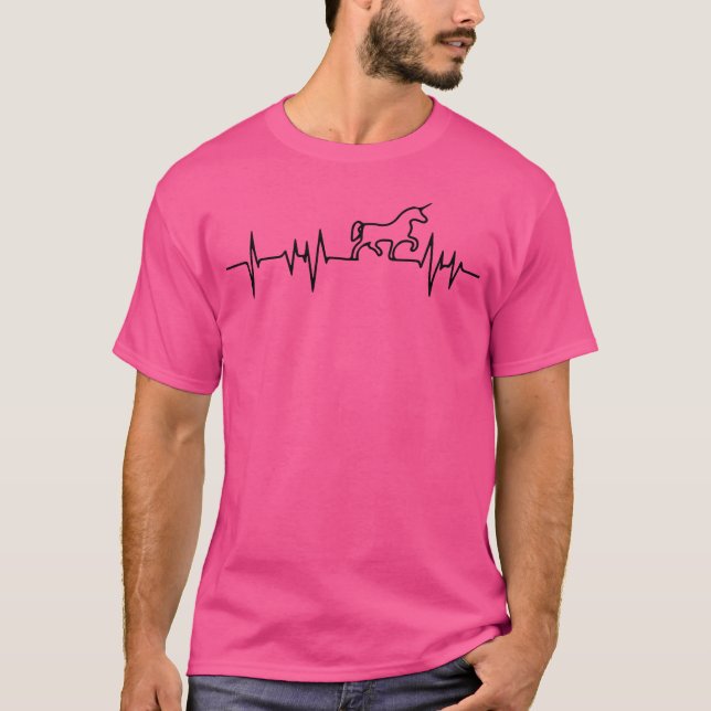 Liebe Einhörner Mädchen T-Shirt (Vorderseite)