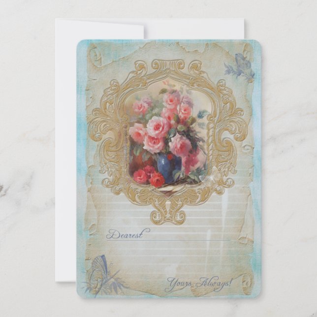 Liebe - Einladungskarte/Blankekarte Einladung (Vorderseite)