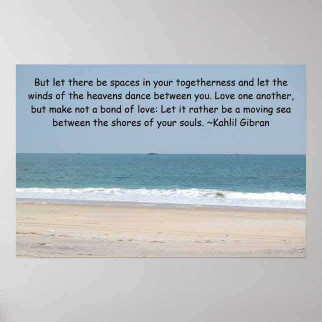 Liebe Eins - Plakatdruck Poster (Vorne)