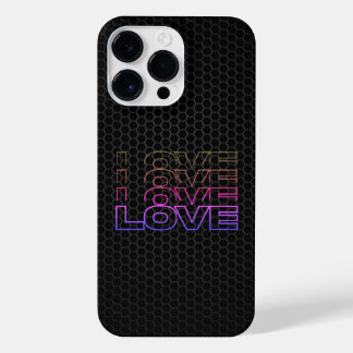 Liebe - Electro Edition iPhone 14 Pro Max Hülle