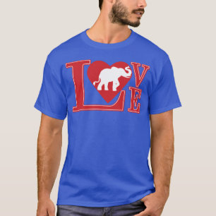 LIEBE ELEFANTEN Familie T-Shirt
