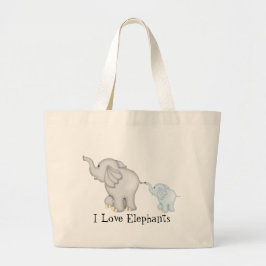 Liebe Elefanten Tasche