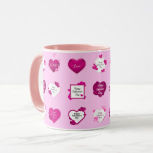 Liebe Elegante Moderne Kunst, Dichtung und Musik Tasse