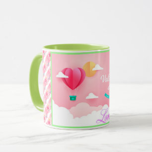 Liebe Elegante Moderne Kunst, Dichtung und Musik Tasse