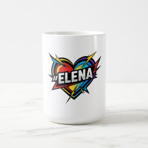 Liebe Elena Kaffeetasse
