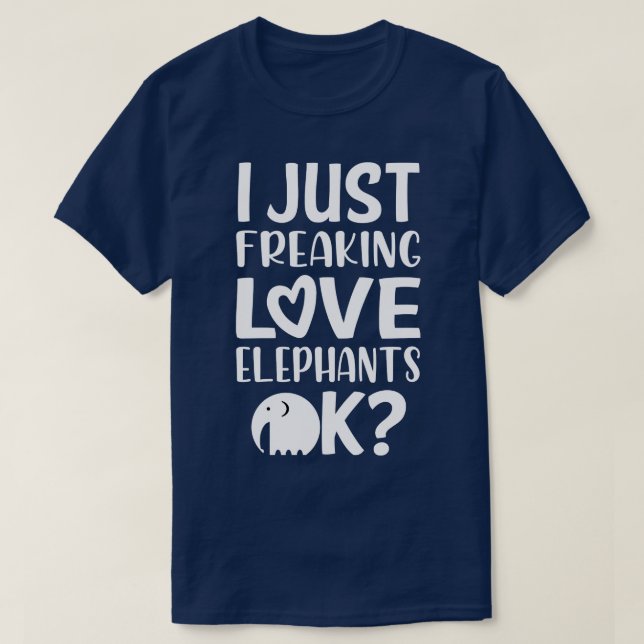 Liebe Elephants T-Shirt (Design vorne)