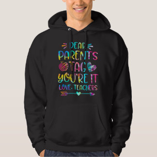 Liebe Eltern, Ihr Seid Gemeint! Liebe Lehrer Lusti Hoodie