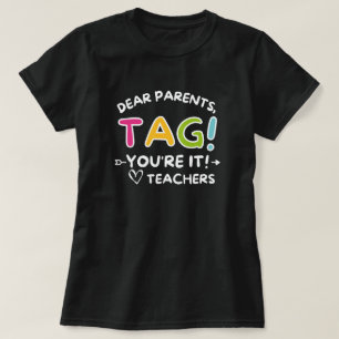 Liebe Eltern, Ihr Seid's! Liebe von den Lehrern  T-Shirt