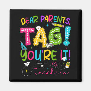 Liebe Eltern Tag Liebe Lehrer Letzter Schultag Magnet