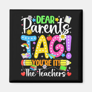 Liebe Eltern Tag Liebe Lehrer Letzter Schultag Magnet