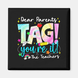 Liebe Eltern Tag Liebe Lehrer letzter Schultag Magnet