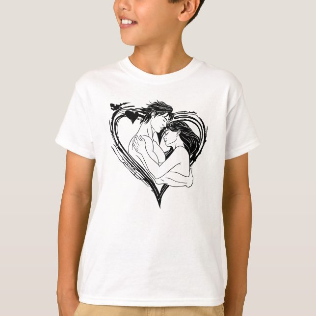 Liebe Embrace T-Shirt (Vorderseite)