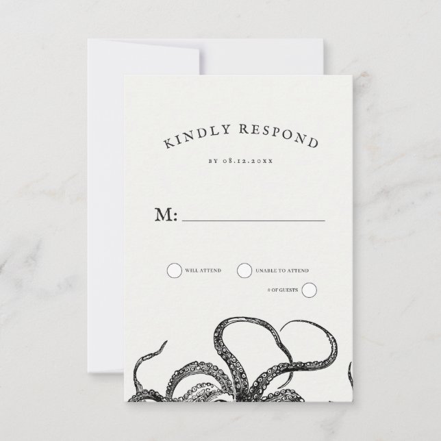 Liebe Embrace | UAWG Response RSVP Karte (Vorderseite)