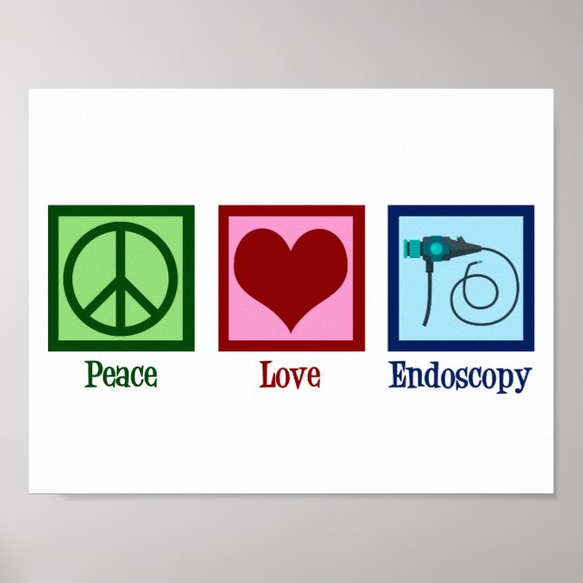 Liebe Endoskopie Poster (Vorne)