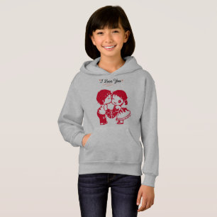 Liebe Energy: Sweet Boy and Girl on Hoodie