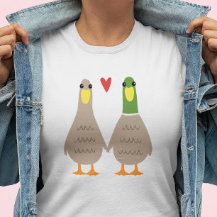 Liebe Enten Niedlich Valentine T-Shirt