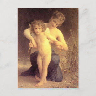 Liebe entwaffnet - Bouguereau Postkarte