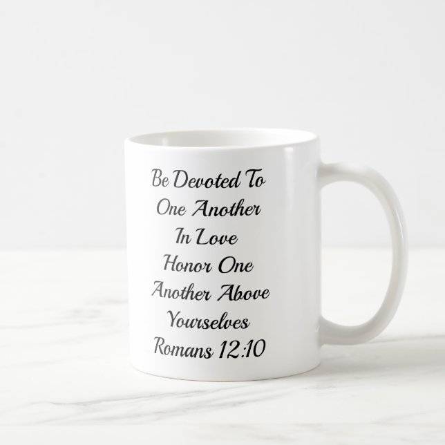 LIEBE (ENTWERFE DEINEN EIGENEN BECHER) KAFFEETASSE (Rechts)