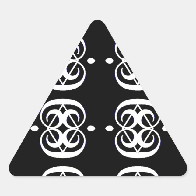 Liebe Equal_ Dreieckiger Aufkleber (Vorderseite)