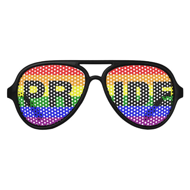 Liebe Equality Gay Pride Rainbow Flag Colors Sonnenbrille (Vorderseite)