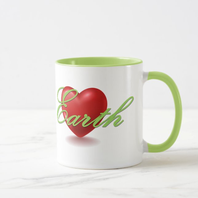 Liebe-Erde-Tasse Tasse (Rechts)