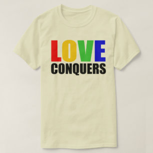 Liebe ERHÄLT. HASTUNTERSCHEIDUNGEN. T-Shirt