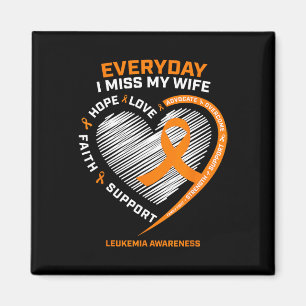 Liebe Erinnerung an meine Ehefrau Leukämie Magnet