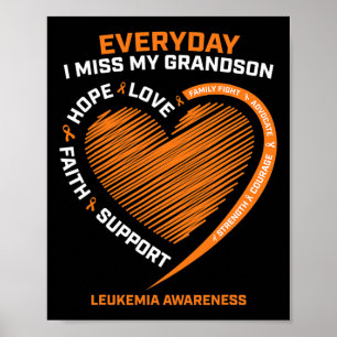 Liebe Erinnerung an meine Großmutter Leukämie Bewu Poster