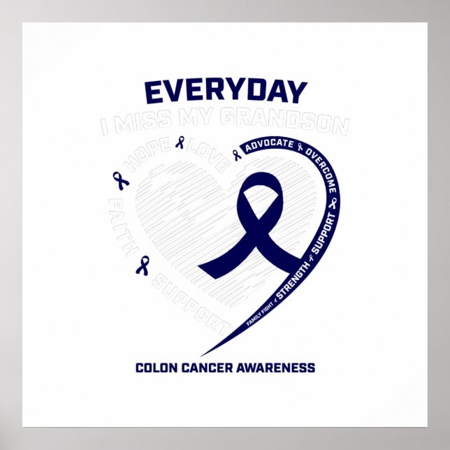 Liebe Erinnerung Großmutter Frauen Männer Kinder C Poster (Vorne)