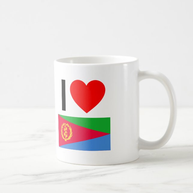 Liebe Eritrea Tasse (Rechts)