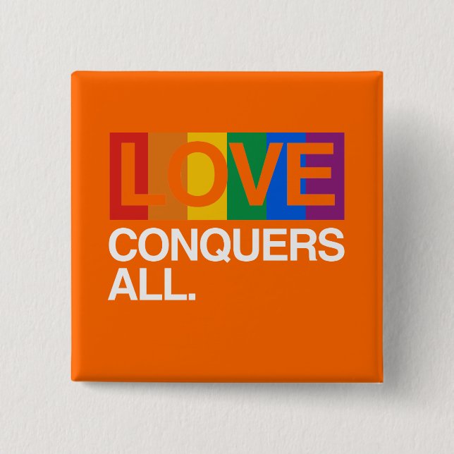 LIEBE EROBERT ALLE - .PNG BUTTON (Vorderseite)