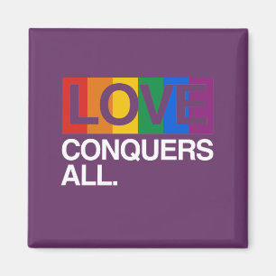 LIEBE EROBERT ALLE - .PNG MAGNET