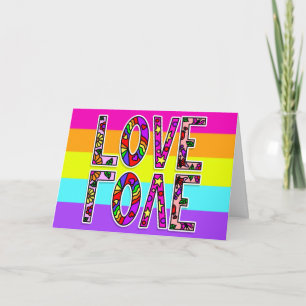 Liebe Es gibt keine Worte dafür, wie viel ich Lie Karte