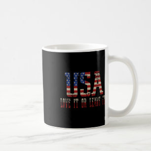 Liebe es oder verlasse es - Geschenk für Liebhaber Kaffeetasse