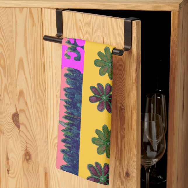 Liebe Essen Spielkunst Printwerbung Handtuch (Drittel gefaltet)