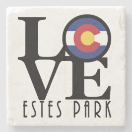 LIEBE Estes Park CO Steinuntersetzer